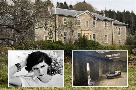 coco chanel mansion scotland before and after|coco chanel hugh grosvenor.